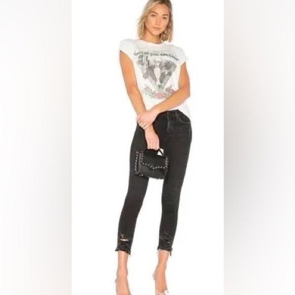 Agolde Denim - 🐠AGOLDE High Rise Skinny Crop Sophie Jeans Mid Rise Size 25 | Like New!